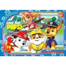 Пазлы из серии "Paw Patrol", 70 элементов