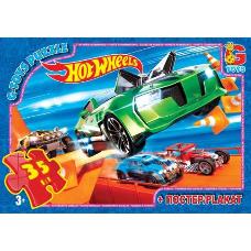 Пазлы из серии "Hot Wheels", 35 елементов