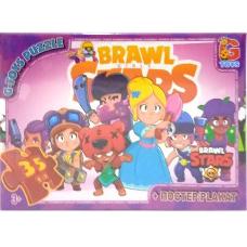 Пазлы из серии "Brawl Stars", 35 элементов