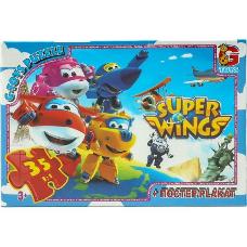 Пазлы из серии "Super Wings", 35 элементов