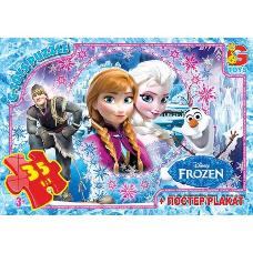 Пазлы из серии "Frozen", 35 элементов