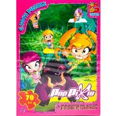 Пазлы из серии "Волшебные Поппикси", 70 элементов