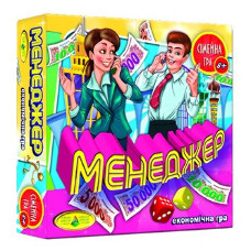 Настольная игра "Менеджер" 82203 на укр. языке