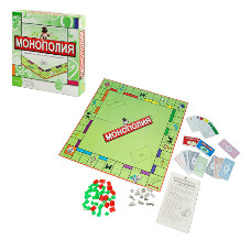 Настольная игра "МОНОПОЛИЯ" 5211R рус.