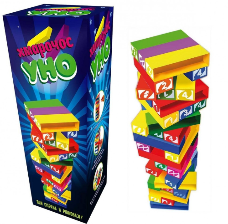 Настольная игра 2 в 1 "УНО + Дженга" 30253