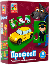 Детская развивающая игра-пазл «Профессии» VT1804-32, 20 деталей