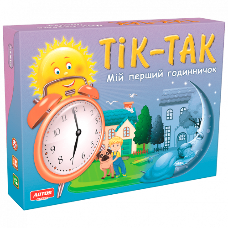 Детская развивающая игра "Тик-Так" 0819 первые часы