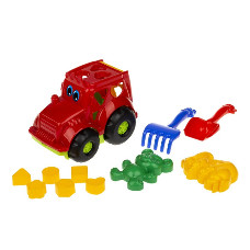 Сортер-трактор "Коник" №2 Colorplast 0336  Червоний