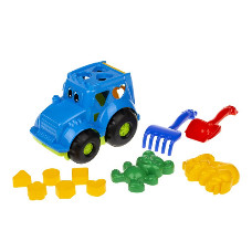Сортер-трактор "Коник" №2 Colorplast 0336  Синій