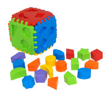 Игрушка-сортер "Educational cube" Tigres 39781 24 элемента