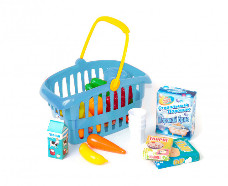 Игровой набор "Супермаркет" корзинка с продуктами 362B2, 3 цвета