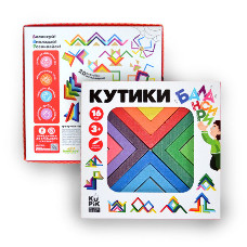 Развивающая игрушка-балансир "Уголки" Kupik 900095, 16 элементов