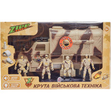 Игровой набор "Z military team" 1828-90A военный грузовик