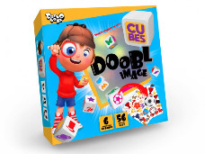 Настольная развлекательная игра "Doobl Image Cubes" DBI-04-01U на укр. языке