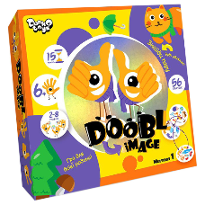 Развлекательная настольная игра "Doobl Image" DBI-01-01U на укр. языке