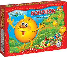 Детская настольная игра-бродилка "Колобок" 82500 от 4х лет