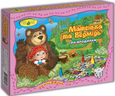 Детская настольная игра-бродилка "Машенька и Медведь" 82463 от 4х лет