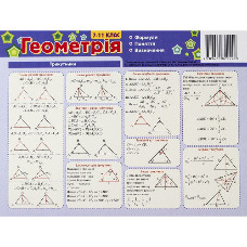 Картонка-подсказка Геометрия 7-11 класс 66447