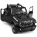 Машинка на радиоуправлении JEEP Wrangler Rubicon Rastar 79460 черный, 1:14