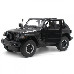 Машинка на радиоуправлении JEEP Wrangler Rubicon Rastar 79460 черный, 1:14