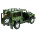 Машинка на радиоуправлении Land Rover Defender Rastar 78460 зеленый, 1:14