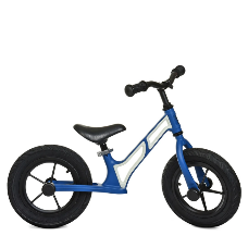 Беговел детский Profi Kids HUMG1207A-3 сине-белый, 12 д.