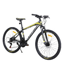 Велосипед взрослый 2-х колёсный 26" A212604 LIKE2BIKE Active 1.0, чёрный матовый