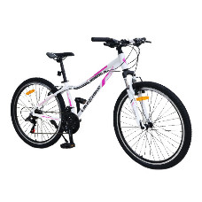 Велосипед взрослый 2-х колёсный 26" A212609 LIKE2BIKE Ultra 1.0, белый