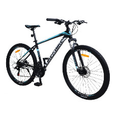 Велосипед взрослый 2-х колёсный 27,5" A212704 LIKE2BIKE Active 1.0, черный матовый