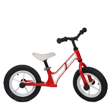 Беговел Profi Kids HUMG1207A-2 колеса 12 дюймов красно-белый