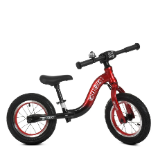 Беговел Profi Kids ML1203A-1 Красно-черный, 12 дюймов