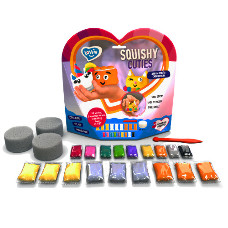 Набор для лепки с воздушным пластилином Squishy Cuties ТМ Lovin 70131