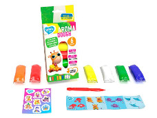 Набор теста для лепки "Aroma Assorted" TM Lovin 41199, 6 цветов